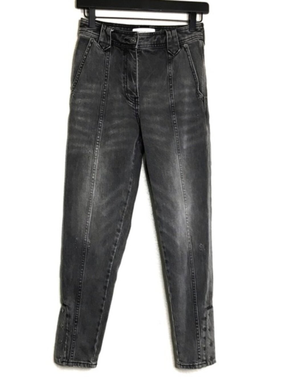 Something Navy Roxie Snap High Rise Jeans - Picture 4 of 11